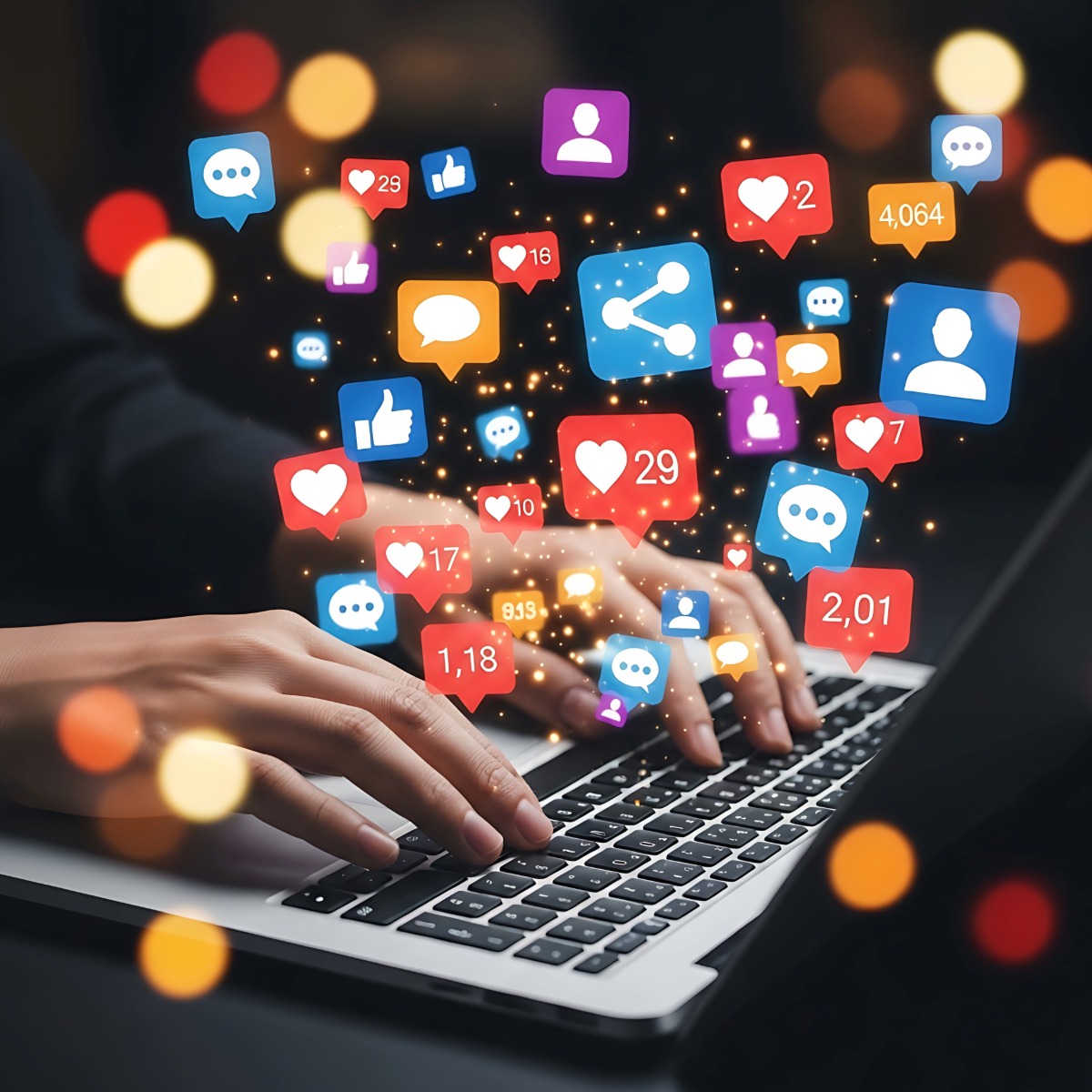 SEO professional working on digital marketing strategies